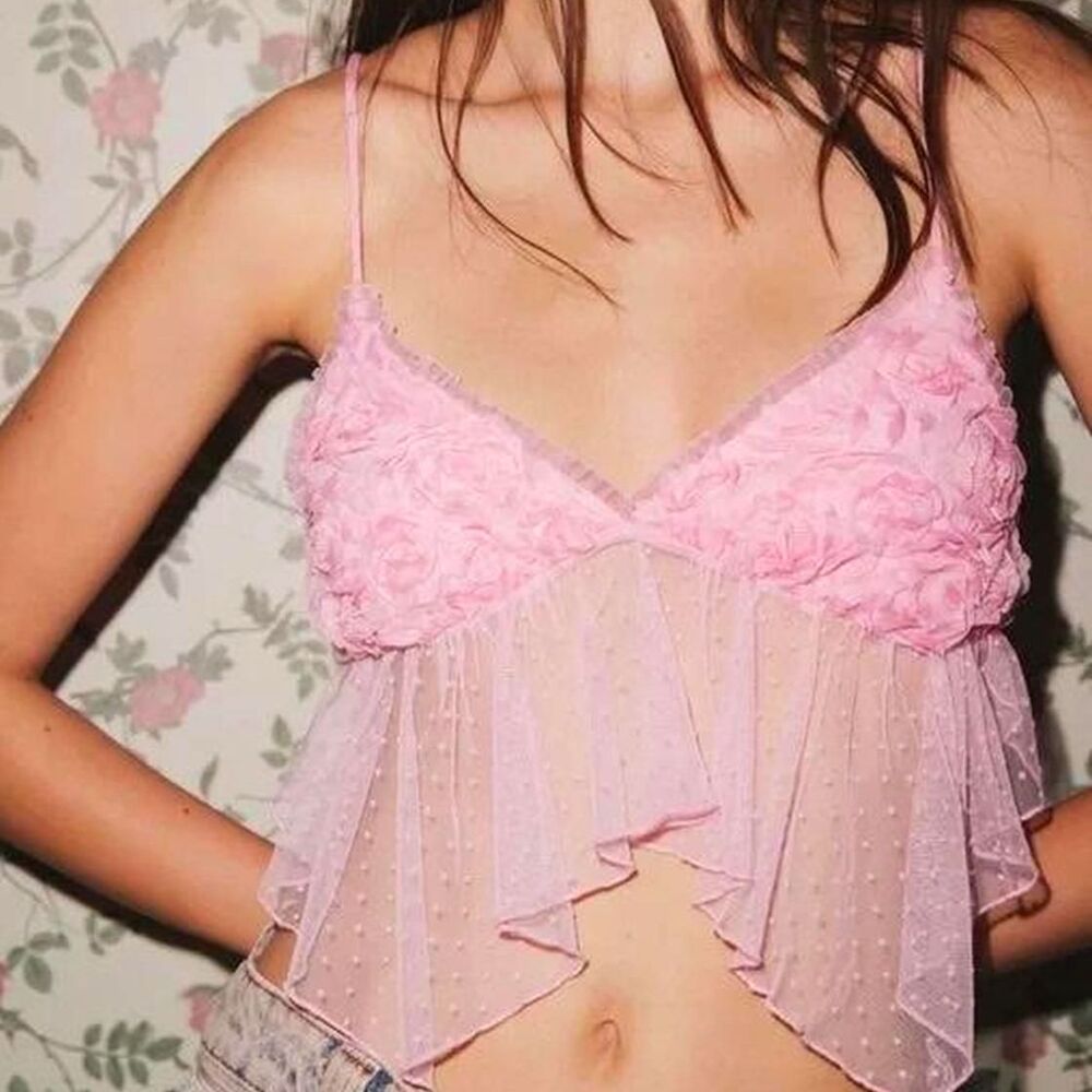 Urban-outfitters Women's Pink Vest